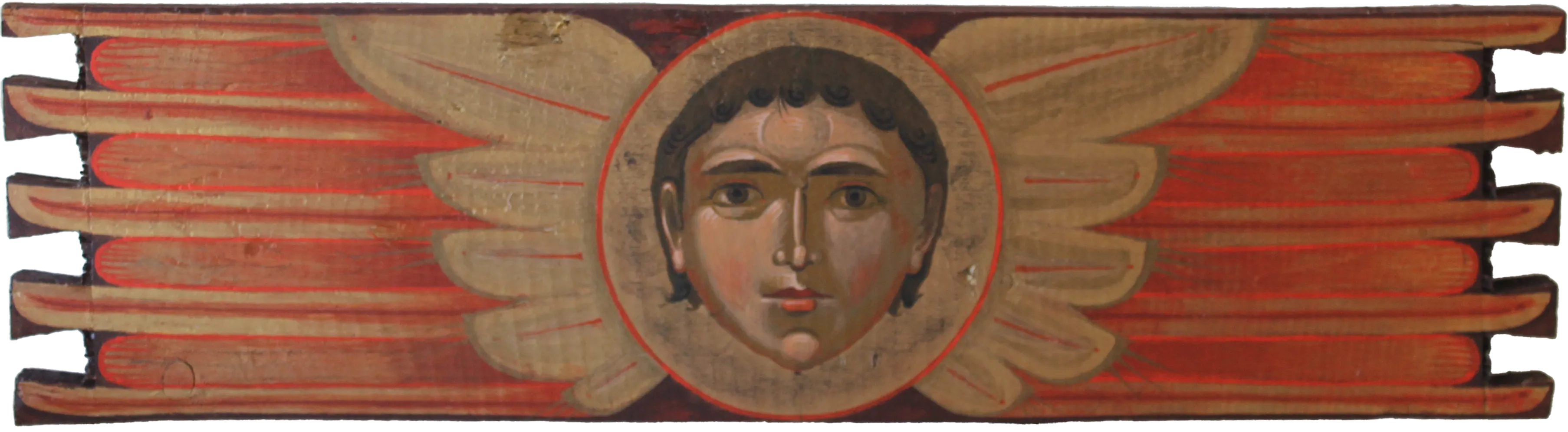 Image of Херувим by Alina Hrubets, size: 10,5х40 см, Icons medium, part of the Метаморфоза артефактів війни series Photo 1 of 6.