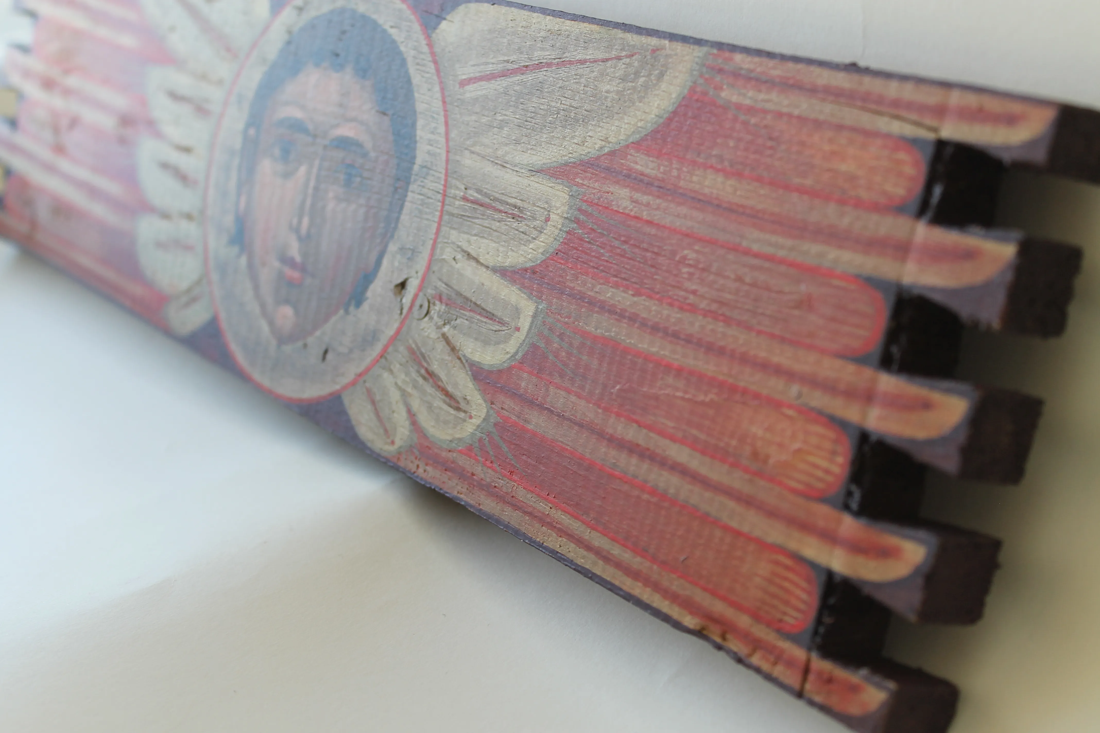 Image of Херувим by Alina Hrubets, size: 10,5х40 см, Icons medium, part of the Метаморфоза артефактів війни series Photo 3 of 6.