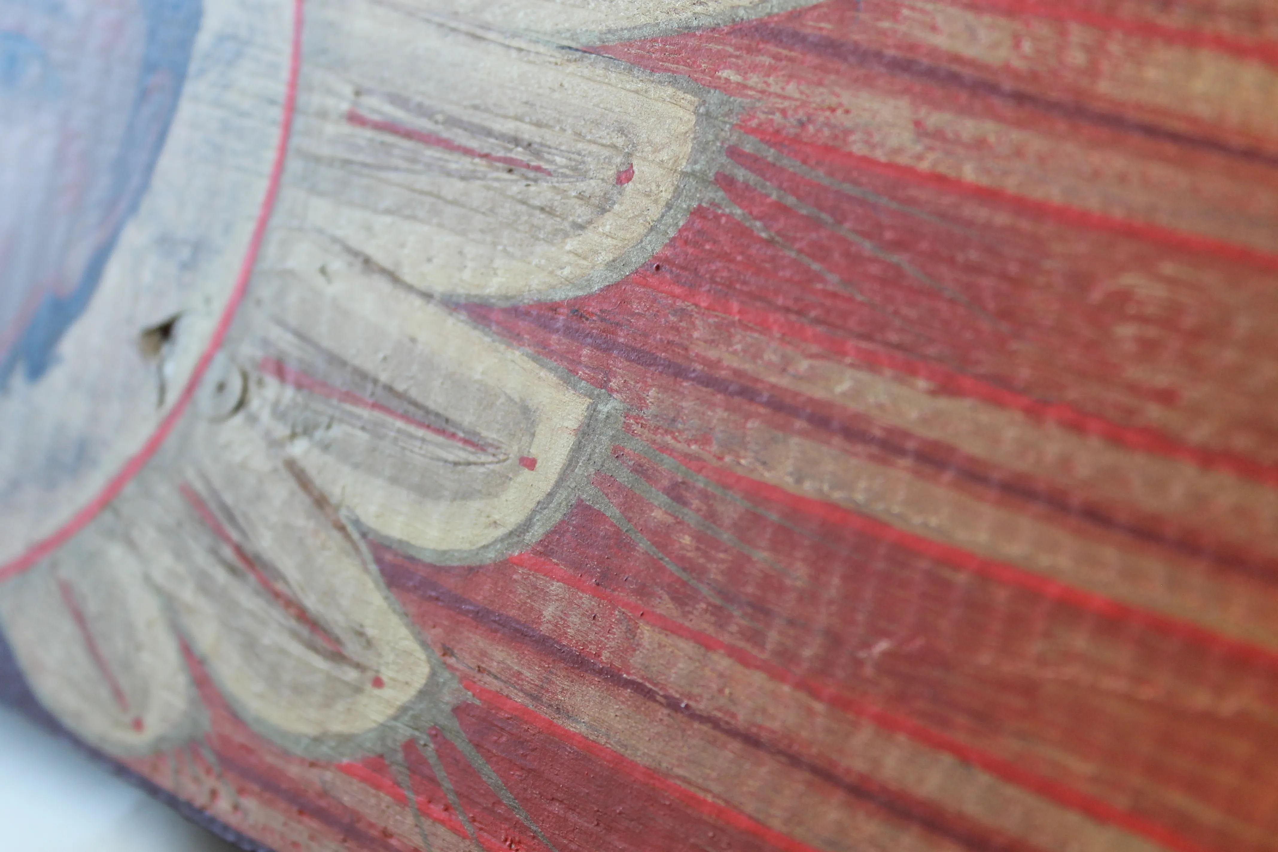 Image of Херувим by Alina Hrubets, size: 10,5х40 см, Icons medium, part of the Метаморфоза артефактів війни series Photo 4 of 6.