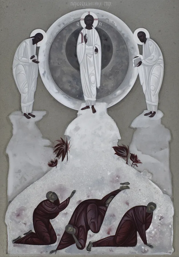 Зображення "Преображення" від Аліна Грубець, розмір: 45x38cm, матеріали: дошка/левкас/акрил, медіум: Акрил, місто: Львів, серія: 2021, ціна: $600